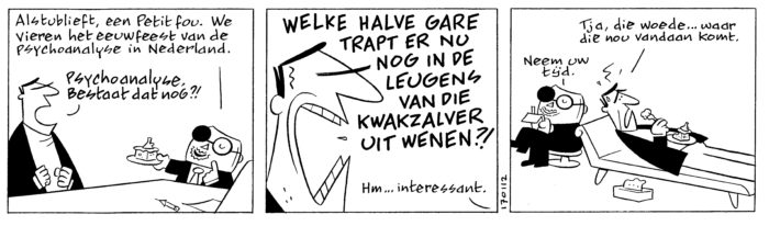 Strip expositie en meer tijdens maand van de psychoanalyse 1