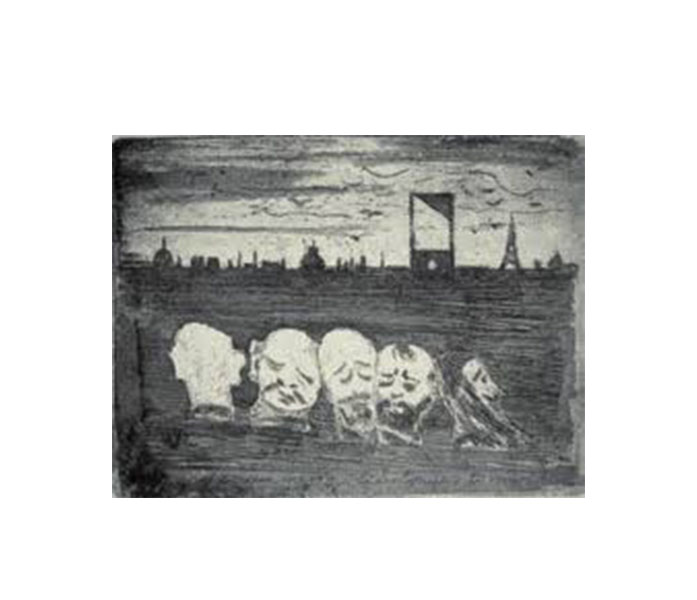 Le Châtiment Guillotine - Paul Ferdinand Gachet 3