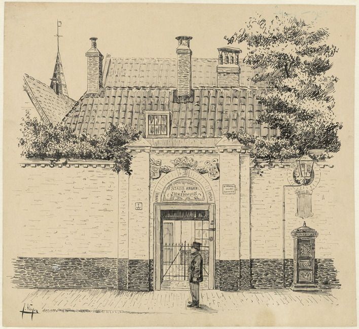 Historisch beeld Dolhuys - Museum van de Geest